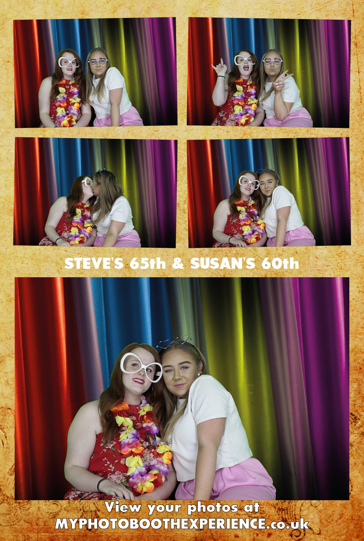 Steve's 65th & Susan 60th Birthday | View more photos from the event at gallery.myphotoboothexperience.co.uk/u/MyPhotoBoothExperienceLtd/Steves-65th-Susan-60th-Birthday